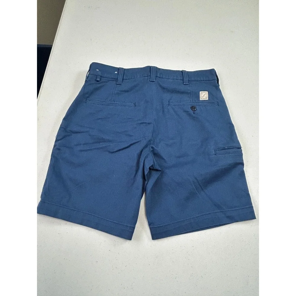 American Eagle Outfitters Slim Fit Flex Chino Shorts Blue Mens‎ Size 28 AE Flex